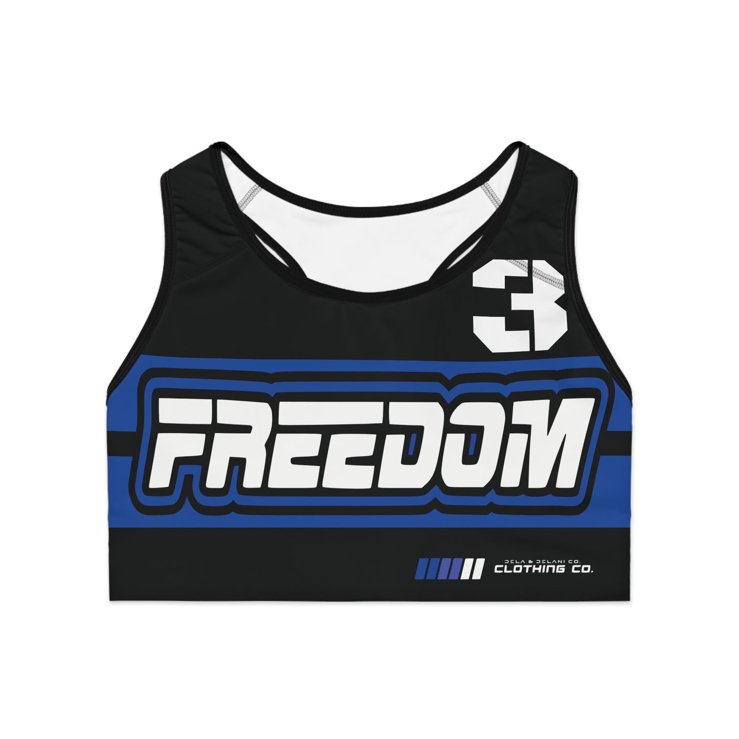 DELA & DELANI CO. Upone Freedom Sports Bra - Comfortable Activewear for Fitness Enthusiasts