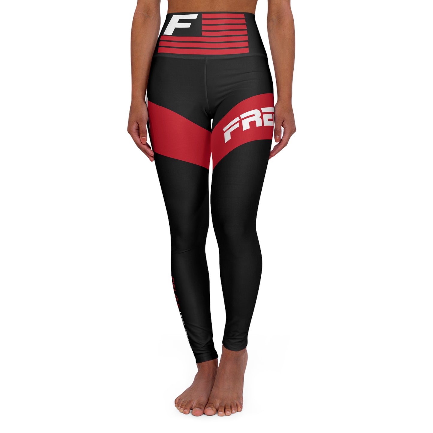 Dela & Delani - Freedom BRW Polyester Spandex High-Waisted Yoga leggings