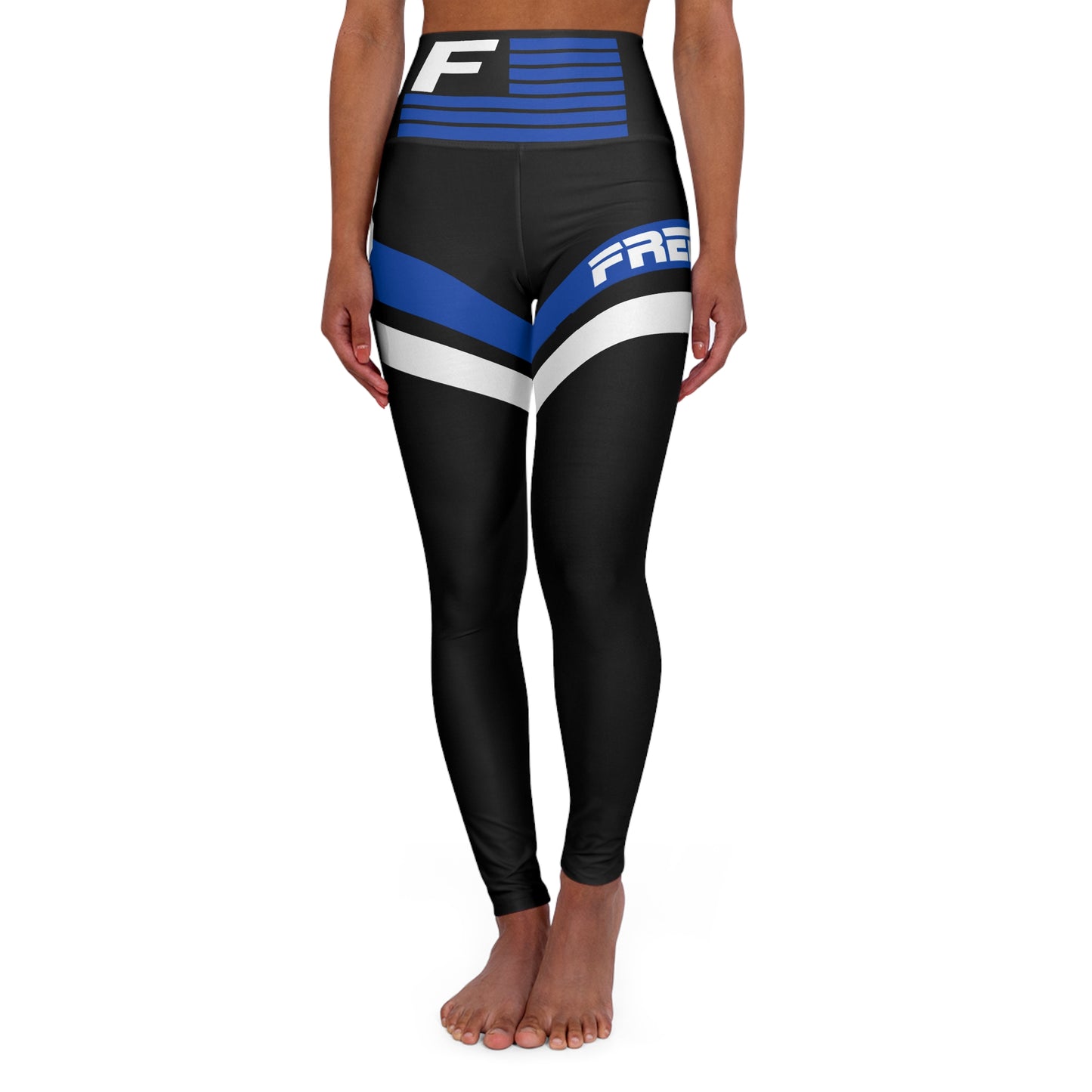 DELA & DELA CO. - Freedom BRW Polyester Spandex High-Waisted Yoga leggings