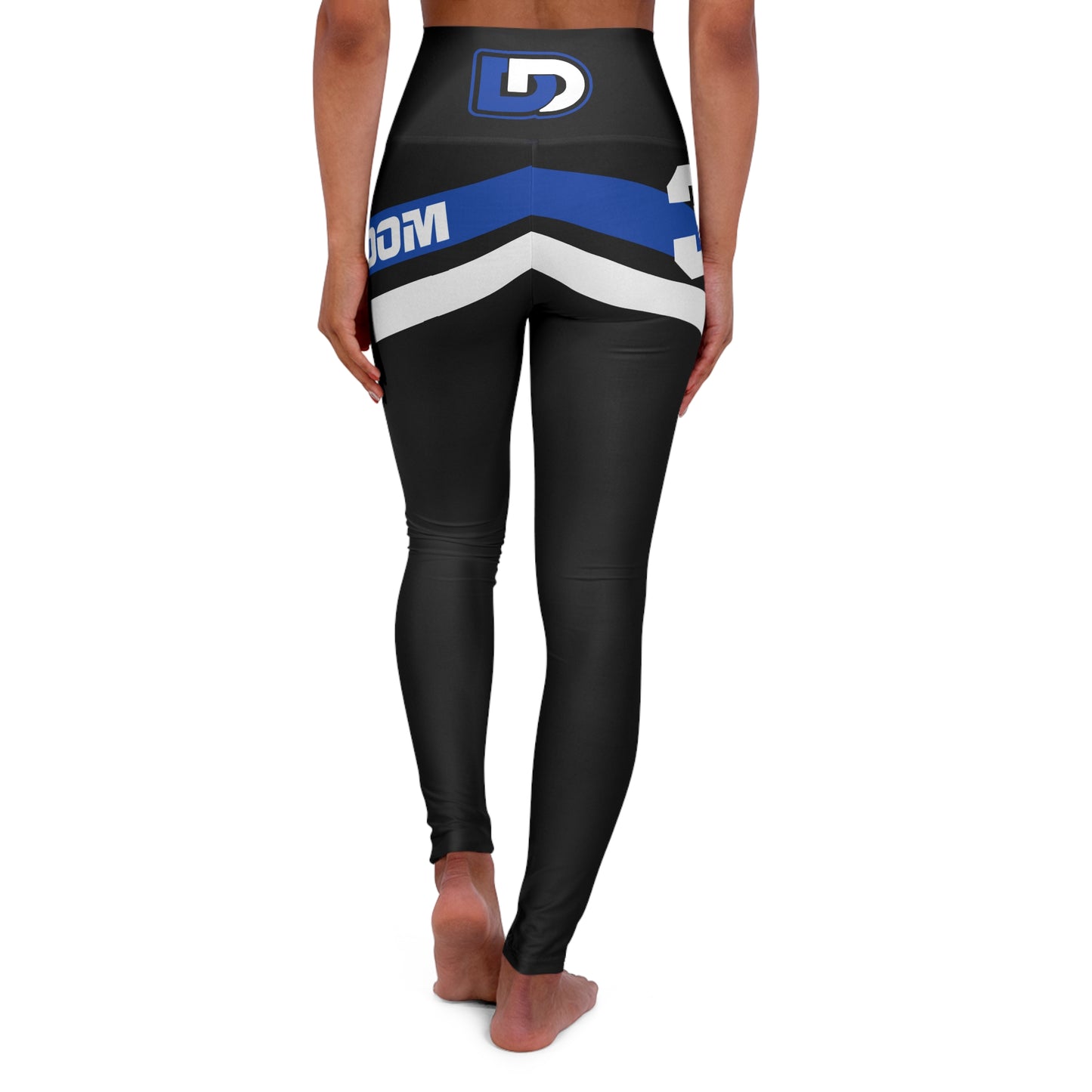 DELA & DELA CO. - Freedom BRW Polyester Spandex High-Waisted Yoga leggings