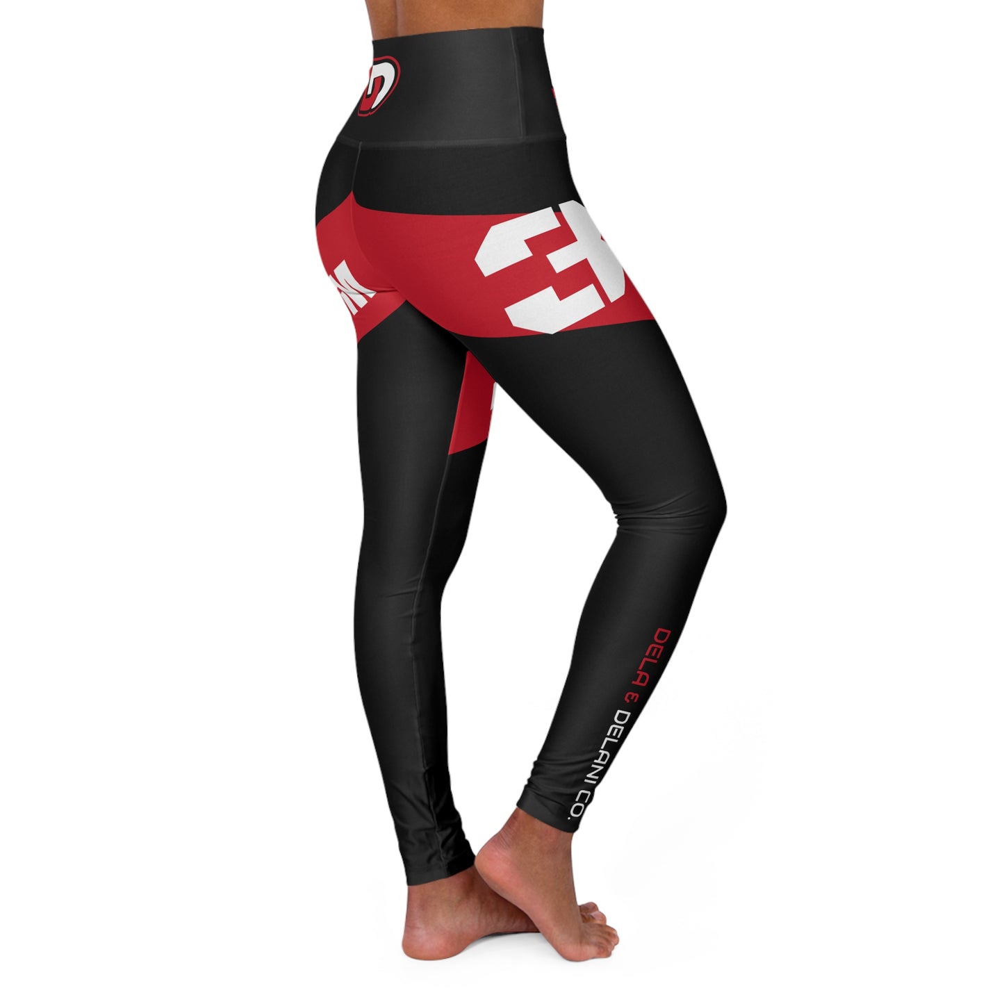 Dela & Delani - Freedom BRW Polyester Spandex High-Waisted Yoga leggings