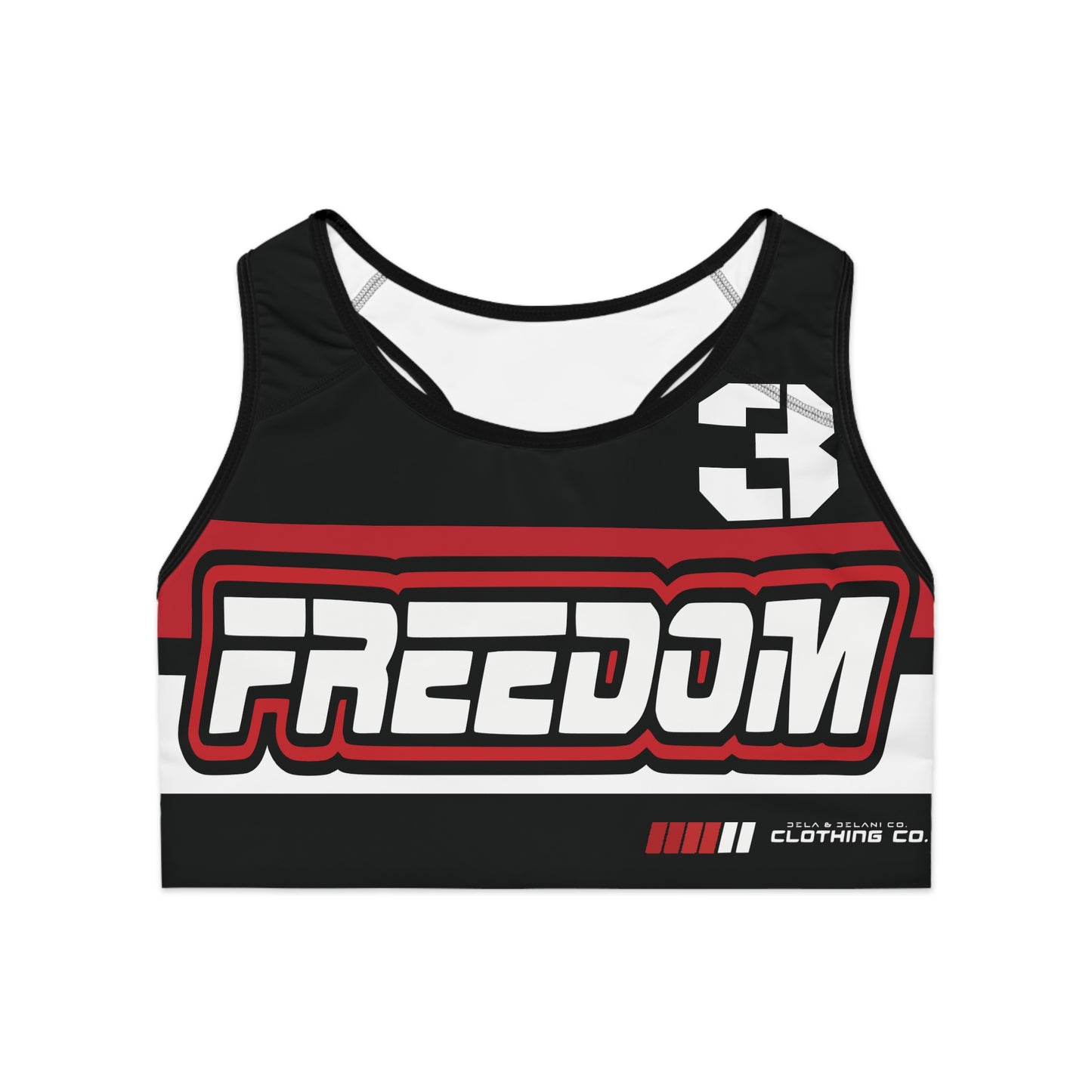 DELA & DELANI CO. Upone Freedom Sports Bra - Comfortable Activewear for Fitness Enthusiasts