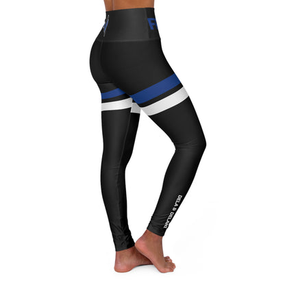 DELA & DELANI - High Waisted Yoga Leggings (AOP)